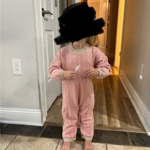Kids 3t fendi jumpsuit